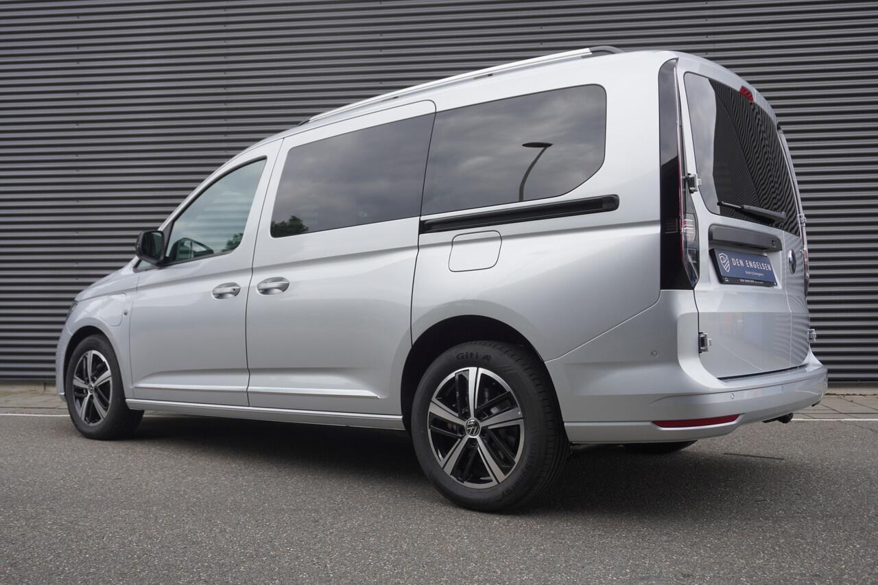 Volkswagen CADDY MAXI 1.5 TSI Hybride Style 1.5 TSI Hybride DSG, Climatronic, Achterdeuren met ruit, Trekhaak, App connect draadloos, Navigatie, Alarm, LED koplampen