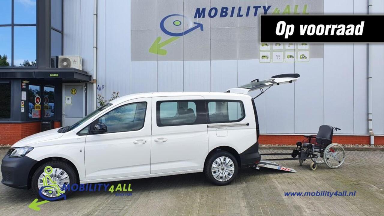 Volkswagen CADDY MAXI VOORRAAD ! TAXI 6-persoons rolstoelauto