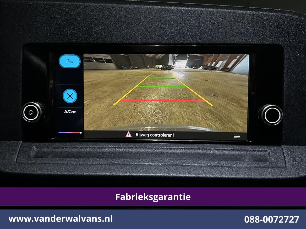 Volkswagen CADDY MAXI Cargo 1.5 TSI 115pk Benzine motor L2H1 Fabrieksgarantie Euro6 Airco | Camera | Apple Carplay | Bumper in de kleur Android Auto, Zijdeur