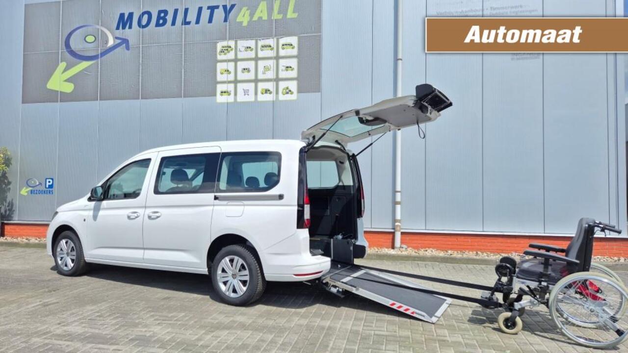 Volkswagen CADDY MAXI TAXI Rolstoelauto 6-persoons AUTOMAAT
