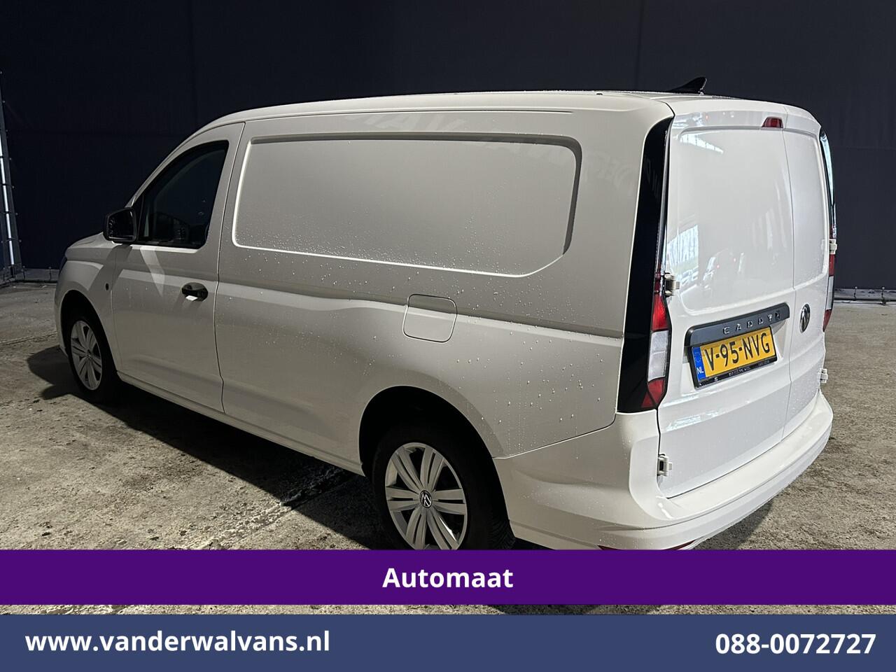 Volkswagen CADDY MAXI Cargo 1.5 TSI 115pk Automaat Benzine motor L2H1 Fabrieksgarantie Euro6 Airco | Camera | Apple Carplay | Cruisecontrol Android Auto, Zijdeur, 1500kg trekvermogen