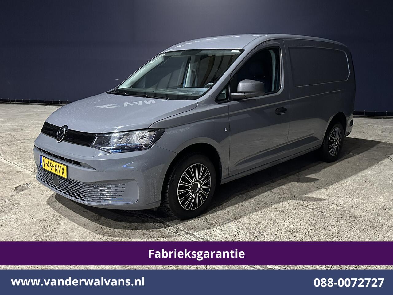 Volkswagen CADDY MAXI Cargo 2.0 TDI 102pk L2H1 Fabrieksgarantie Euro6 Airco | Camera | Apple Carplay | Bumper in de kleur Android Auto, Zijdeur