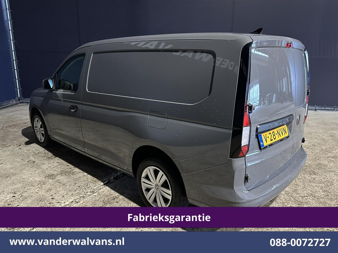 Volkswagen CADDY MAXI Cargo 2.0 TDI 102pk L2H1 Fabrieksgarantie Euro6 Airco | Camera | Apple Carplay | Android Auto | Bumper in de kleur Zijdeur