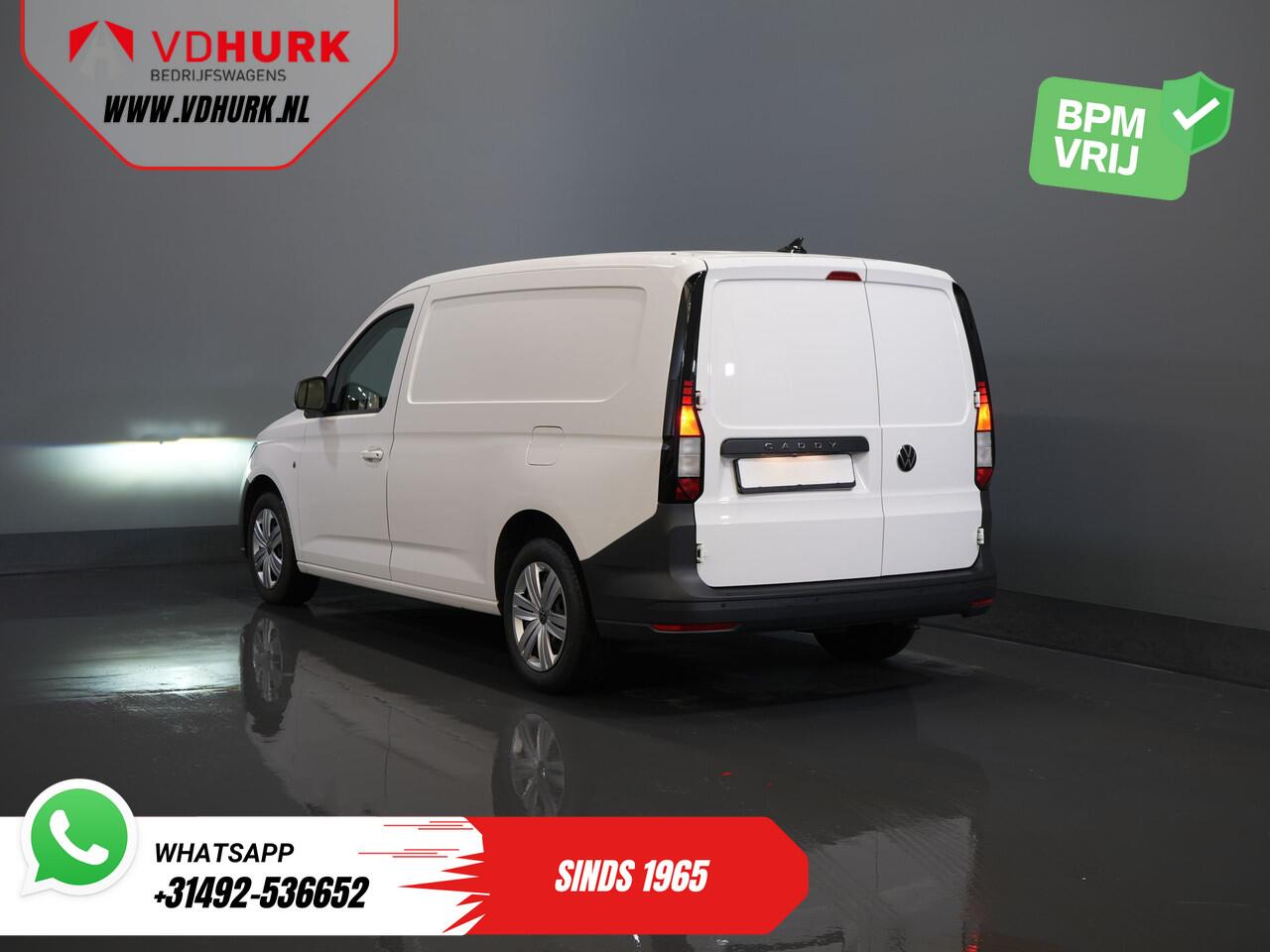 Volkswagen CADDY MAXI Cargo 2.0 TDI 125 pk DSG Aut. Adapt.Cruise/ LED/ Carplay/ Standkachel/ Stoelverw./ PDC