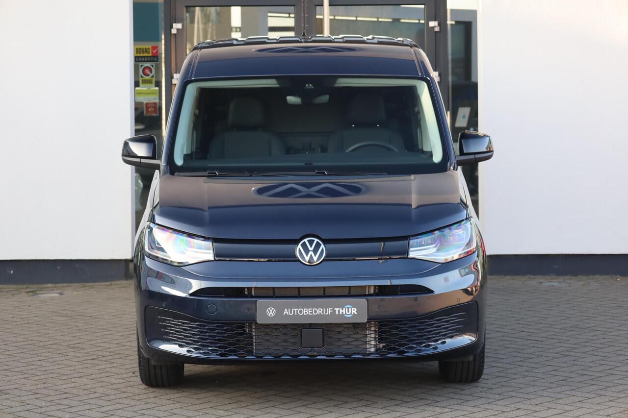 Volkswagen CADDY MAXI Cargo 1.5 TSI Style 115PK / 85kW DSG, LED-lichtpakket (LED koplampen incl. LED mistlampen en dynamische lichtbundelverstelling), Assistentiepakket (adaptieve cruise control (acc), dodehoeksensor (side-assist)), keyless entry & go, DAB+, achterdeuren met r