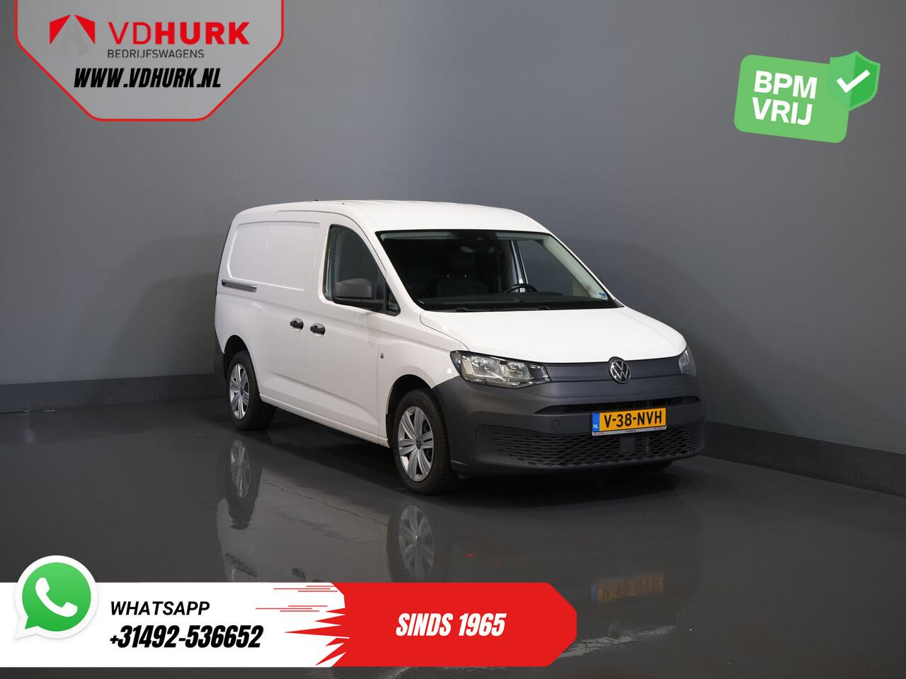 Volkswagen CADDY MAXI Cargo 2.0 TDI 125 pk DSG Aut. Standkachel/ Afn. Trekhaak/ Stoelverw./ Airco/ Cruise/ Camera/ PDC