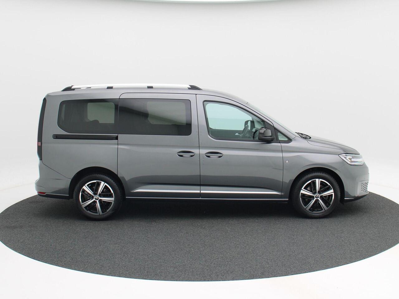 Volkswagen CADDY MAXI 1.5 TSi 115 Pk Automaat 7-Persoons | Digitale Cockpit | Camera | Adaptive Cruise | Stoelverwarming | Elektrische Achterklep | CarPlay | Navigatie | 85.831 Km