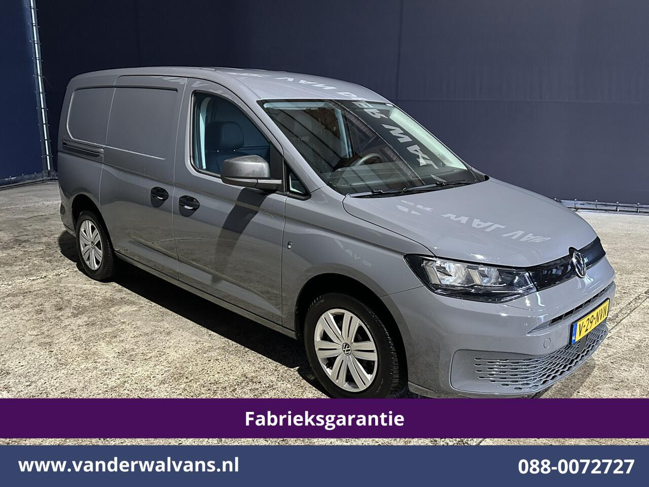 Volkswagen CADDY MAXI Cargo 1.5 TSI 115pk Benzine motor L2H1 Fabrieksgarantie Euro6 Airco | Camera | Apple Carplay | Bumper in de kleur Android Auto, Zijdeur