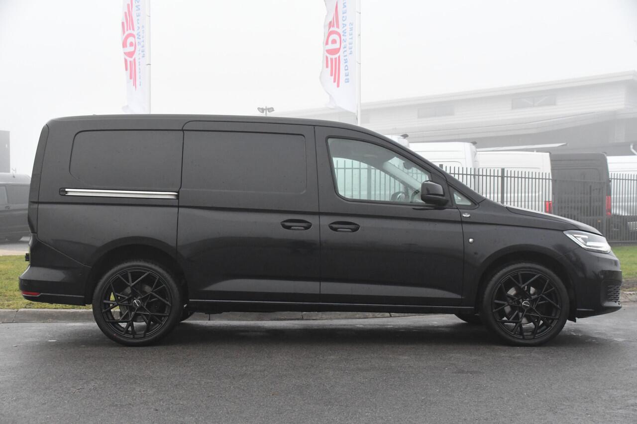 Volkswagen CADDY MAXI Cargo 2.0 TDI Exclusive Black Edition Camera, Cruise, Carplay, LED, Stoelverwarming, Automaat, Trekhaak, Standkachel, Uniek!