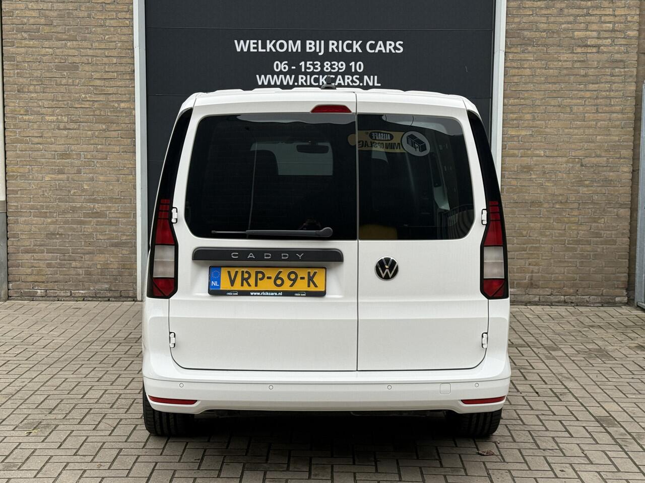 Volkswagen CADDY MAXI Cargo 1.5 TGI 131PK EURO 6 Benzine/CNG Leer/CarPlay/Cruise control