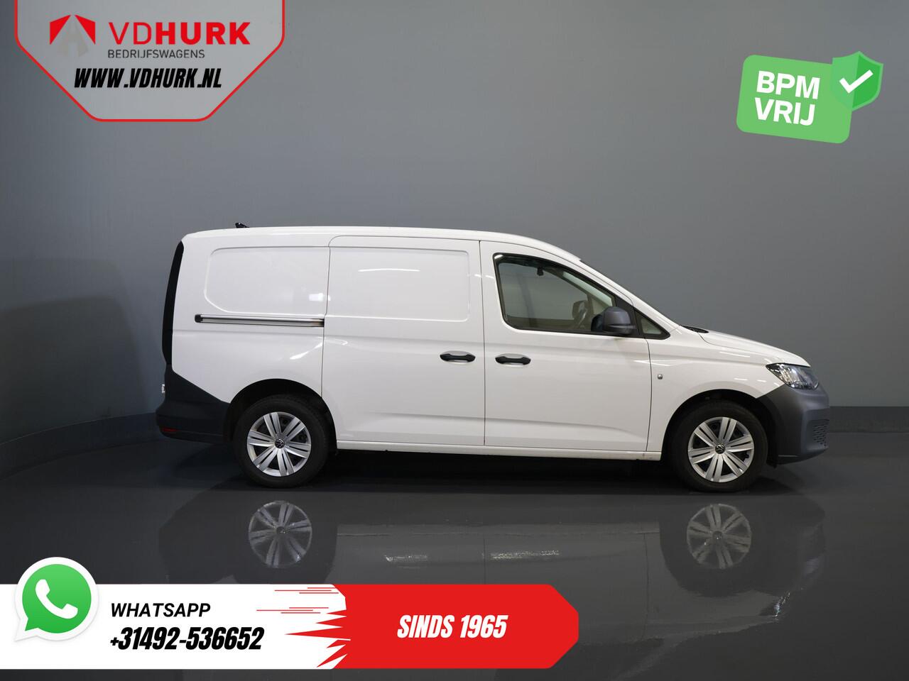 Volkswagen CADDY MAXI Cargo 2.0 TDI 125 pk DSG Aut. Standkachel/ Afn. Trekhaak/ Stoelverw./ Airco/ Cruise/ Camera/ PDC