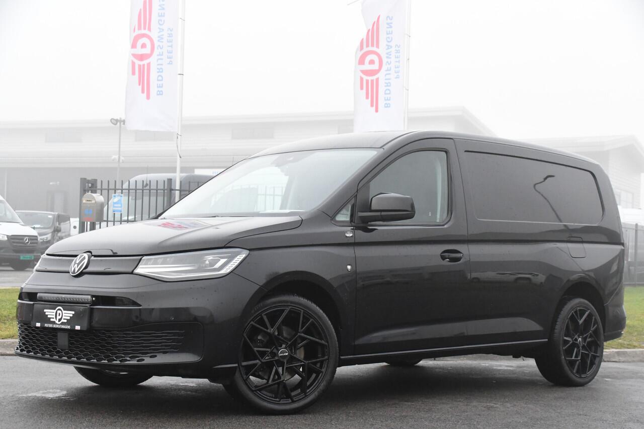 Volkswagen CADDY MAXI Cargo 2.0 TDI Exclusive Black Edition Camera, Cruise, Carplay, LED, Stoelverwarming, Automaat, Trekhaak, Standkachel, Uniek!