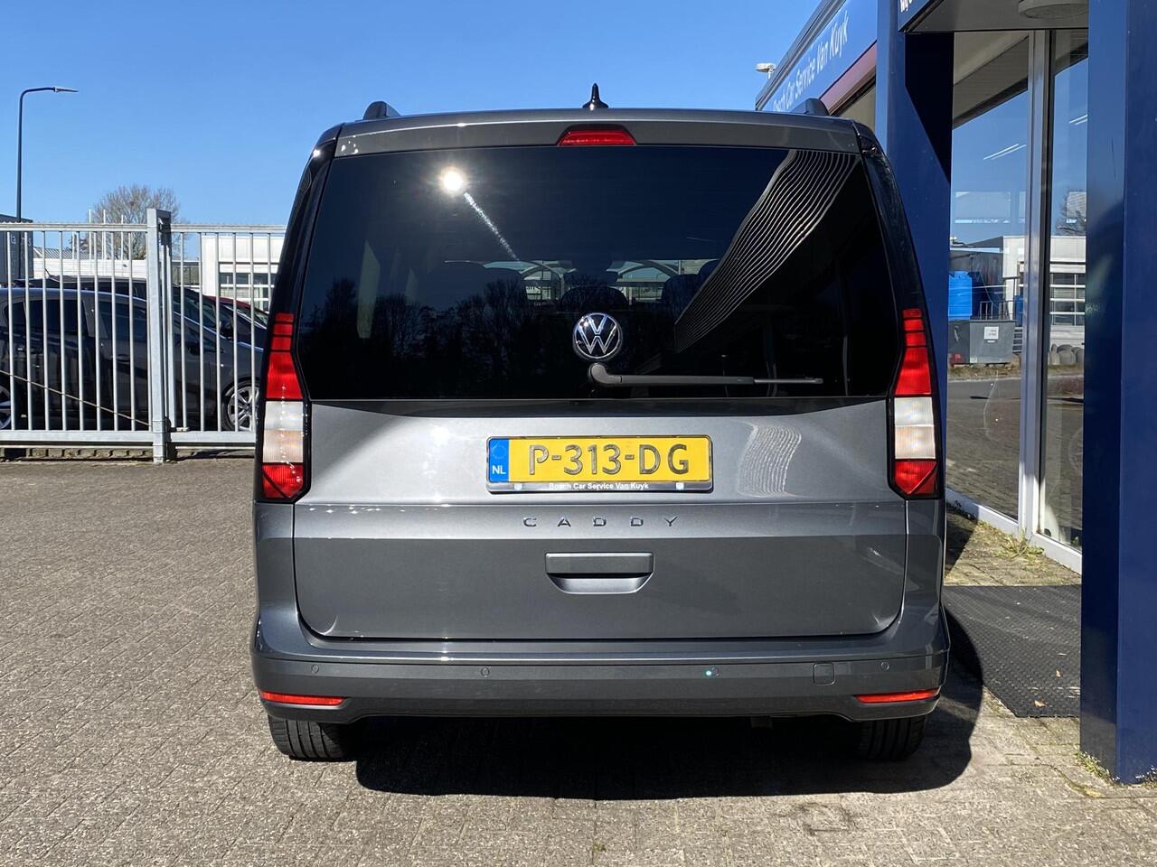 Volkswagen CADDY MAXI 1.5 TSI 7p / Automaat / NL-Auto / 2e-Eigenaar / Stoelverwarming / Adaptieve Cruise-Control / Apple-Carlay & Android-Auto / Zijschuifdeur Links en Rechts / Climate-Control / DAB Radio-Bluetooth / Navi / PDC V+A met Camera / 17'' LMV / ENZ.