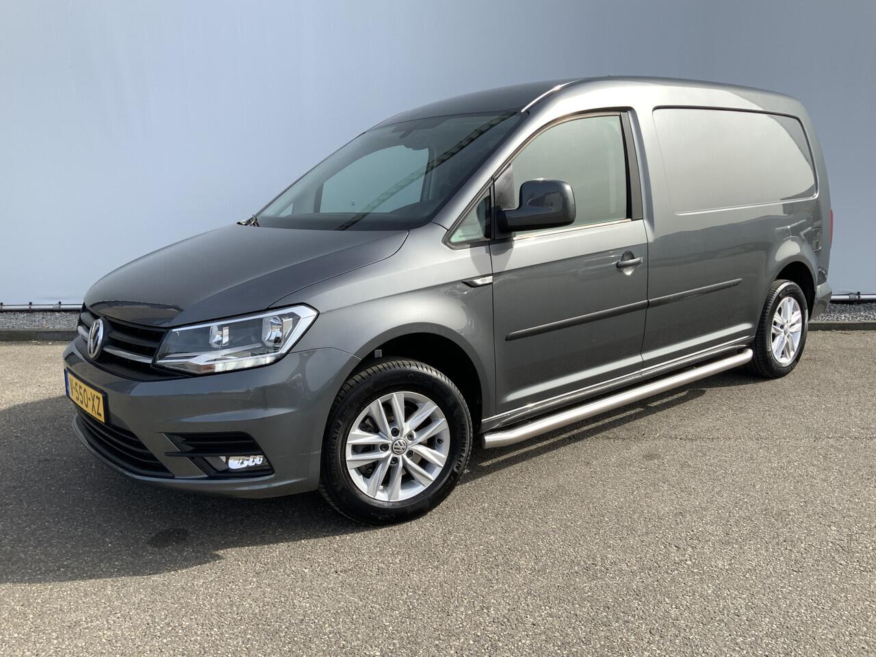 Volkswagen CADDY MAXI 2.0 TDI L2H1 BMT Exclusive Edtion Airco Navi Cruise Trekhaak 1500 kg Alu Velg Side bar Euro 6