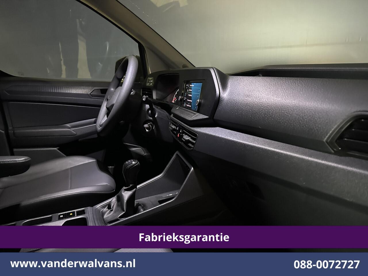 Volkswagen CADDY MAXI Cargo 1.5 TSI 115pk Benzine motor L2H1 Fabrieksgarantie Euro6 Airco | Camera | Apple Carplay | Bumper in de kleur Android Auto, Zijdeur