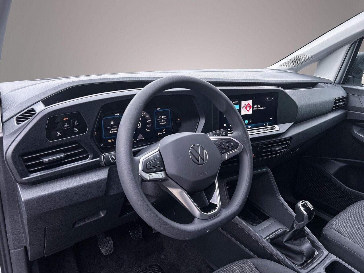 Volkswagen CADDY MAXI Cargo 2.0 TDI 75pk Comfort | fabrieksgarantie t/m 22-12-2028| Trekhaak | Cruise Control | Parkeerhulp achter | Navi via AppleCarplay-AndroidAuto |