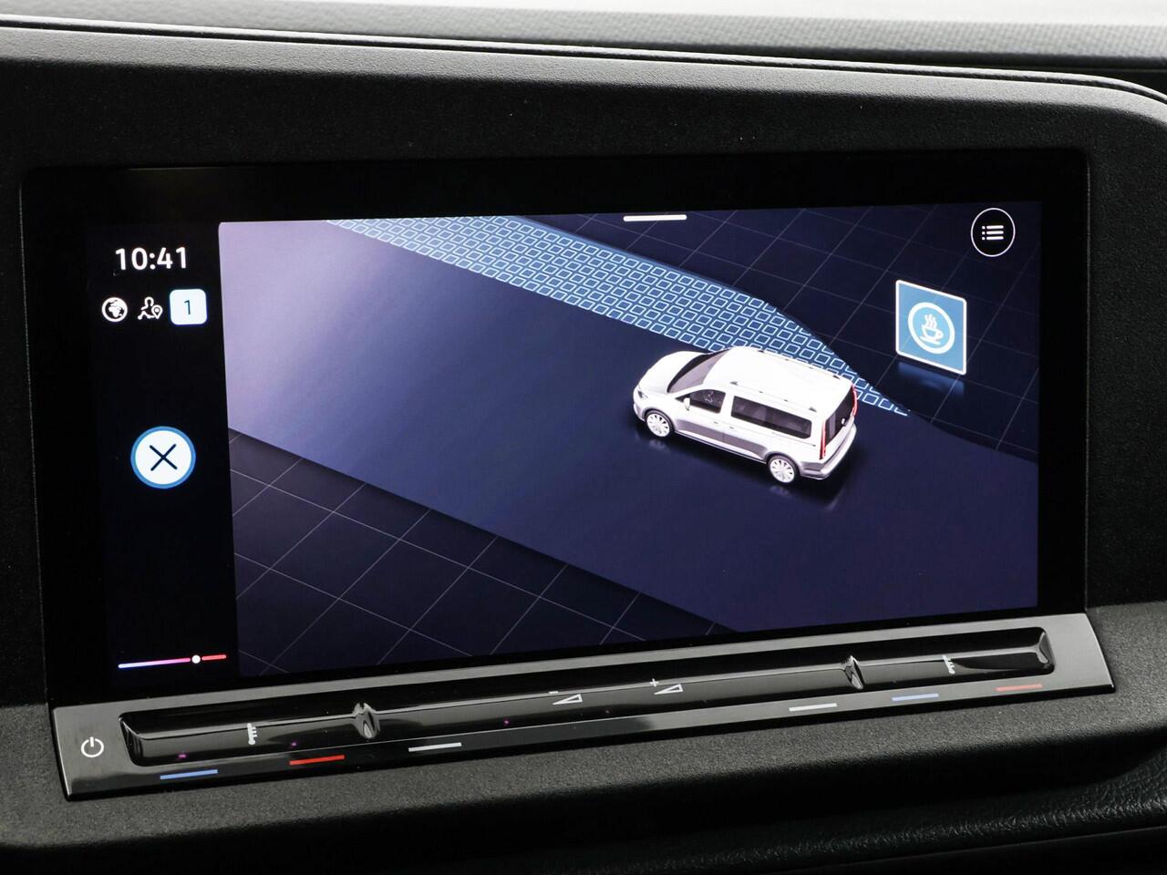 Volkswagen CADDY MAXI Cargo 2.0TDi 122pk DSG Comfort · Apple/Android Car Play · Navigatie · P-Sensoren · Trekhaak · Cruise Control · 16'' Inch · Garantie t/m 15-01-2028 of 100.000km