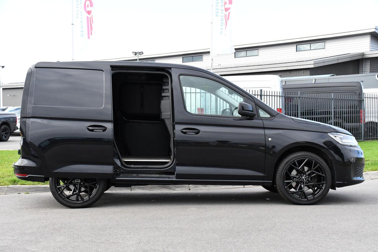 Volkswagen CADDY Cargo 2.0 TDI Black Edition Virtual, Camera, Stoelverwarming, 122pk, Automaat, LED, Trekhaak, Carplay, Uniek!