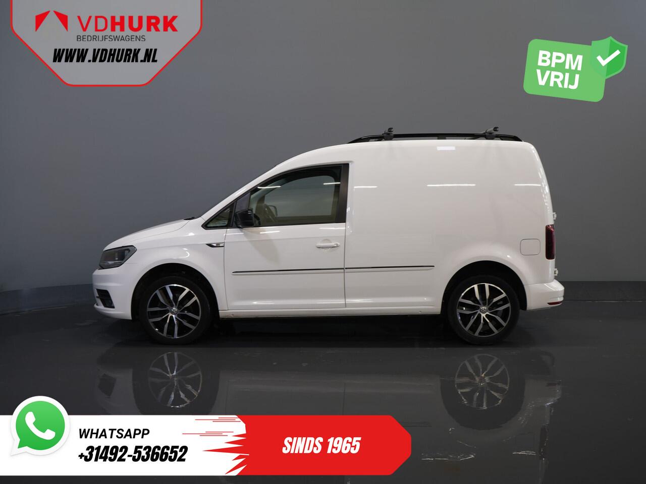 Volkswagen CADDY 2.0 TDI 100 pk DSG Aut. BPM VRIJ! Edition 35 Carplay/ Stoelverw./ Standkachel/ Cruise/ Airco/ PDC/ LMV/ Dakdragers/ Trekhaak/ Inrichting
