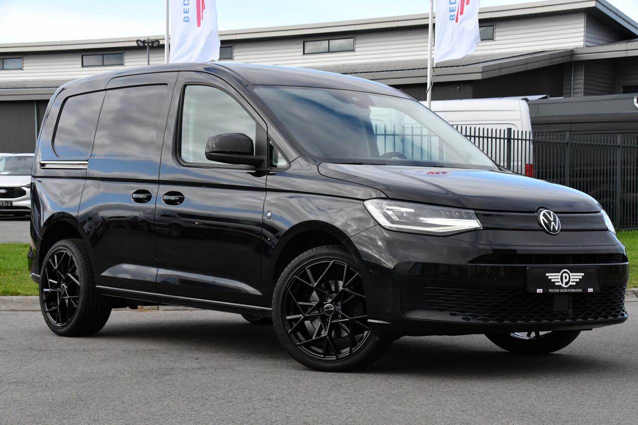 Volkswagen CADDY Cargo 2.0 TDI Black Edition Virtual, Camera, Stoelverwarming, 122pk, Automaat, LED, Trekhaak, Carplay, Uniek!