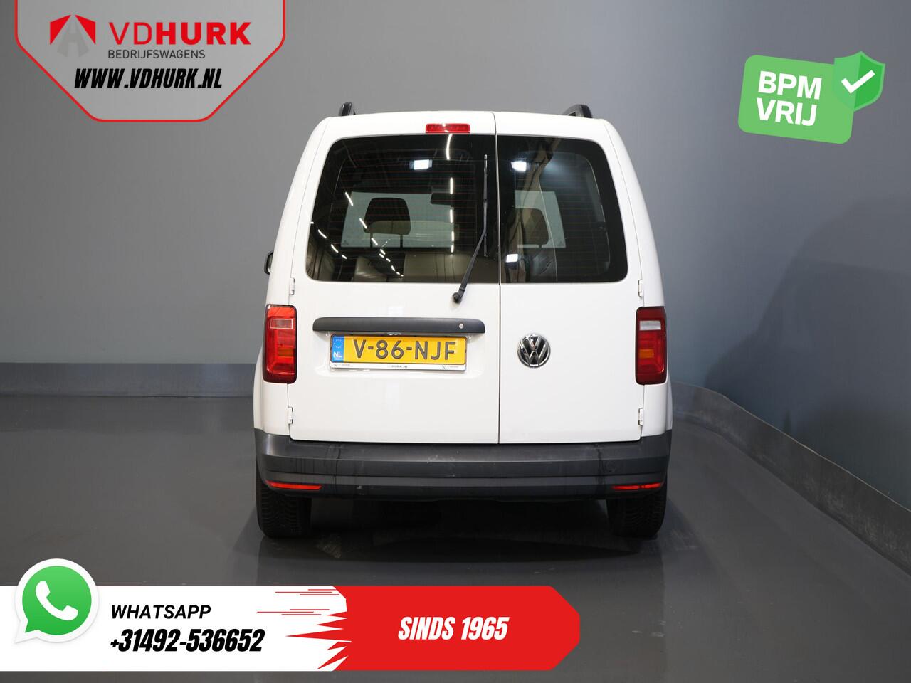 Volkswagen CADDY 1.0 TSI 100 pk Benzine BPM VRIJ! Airco/ Roofrails