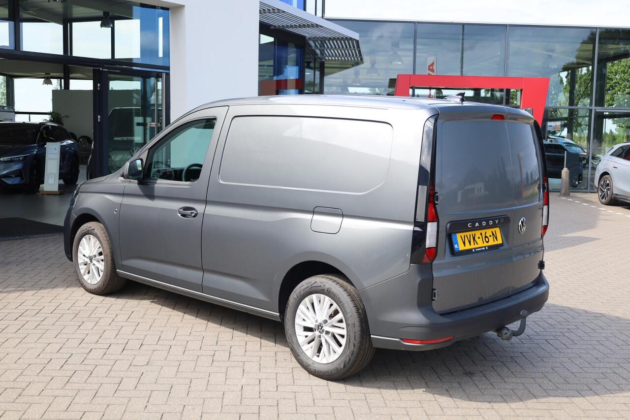Volkswagen CADDY Cargo 2.0 TDI Comfort 123PK / 90kW, 16" LMV, achteruitrijcamera (rear view), ErgoComfort stoel bestuurderskant, lat om lat laadruimte, laadvloer, navigatie, Apple Carplay / Android Auto, multifunctioneel stuurwiel, cruise control, dichte achterdeuren, tre