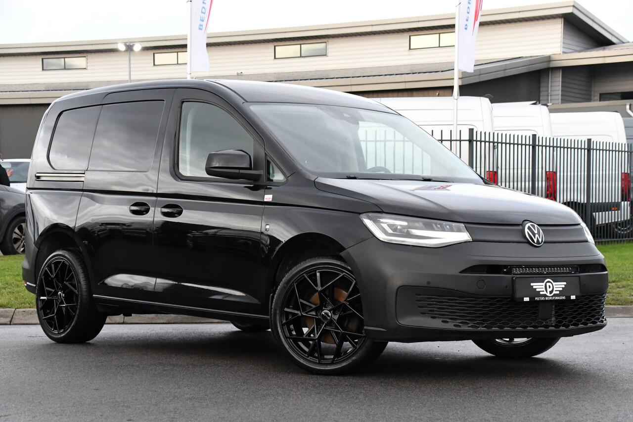 Volkswagen CADDY Cargo 2.0 TDI Black Edition Cruise, Camera, Carplay, LED, NAVI, Automaat, Klep, 122pk, Stoelverwarming, Uniek!