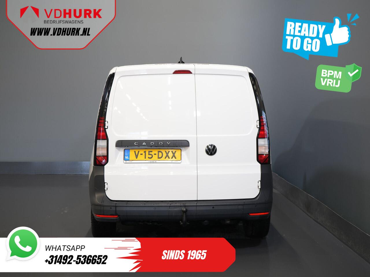 Volkswagen CADDY Cargo 2.0 TDI BPM VRIJ! (DEMO) NL Auto/ Carplay/ Cruise/ Airco/ PDC/ Trekhaak