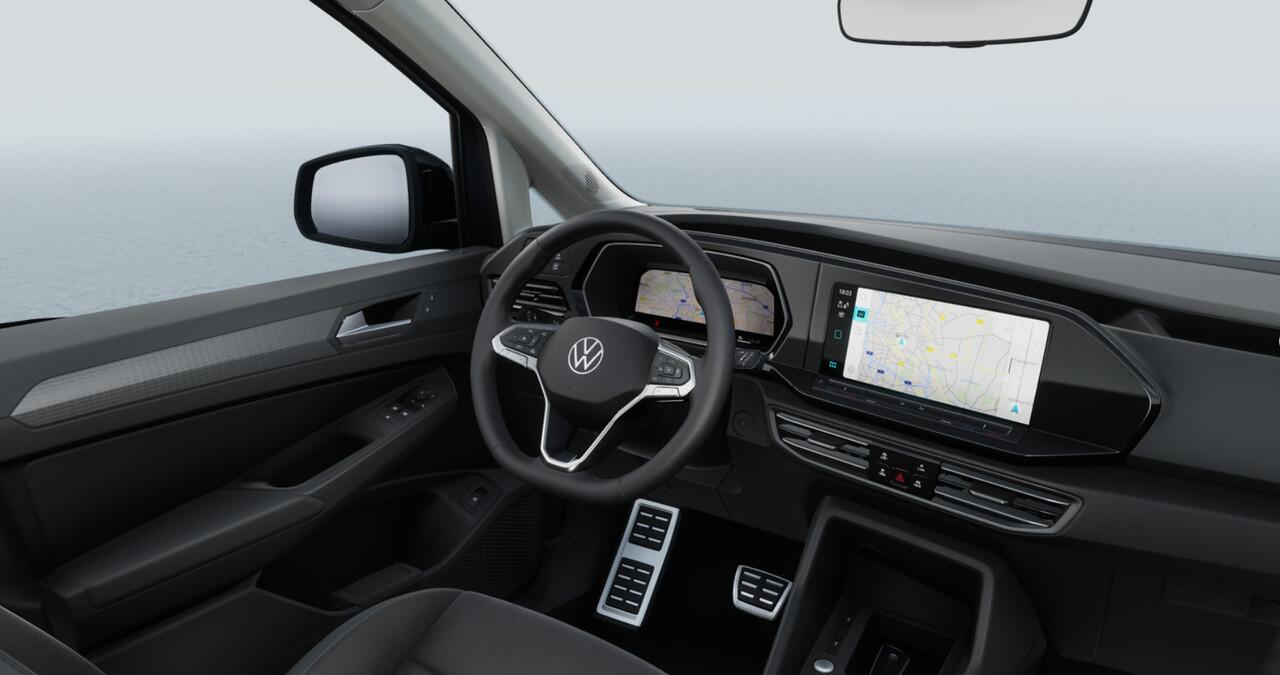 Volkswagen CADDY 1.5 TSI 150pk DSG eHybrid Style > ACTIEPRIJS RIJKLAAR INCL. BTW / BPM < | Trekhaak | Navi via Apple Carplay-Android Auto | Adaptieve Cruise Control | LED-koplampen