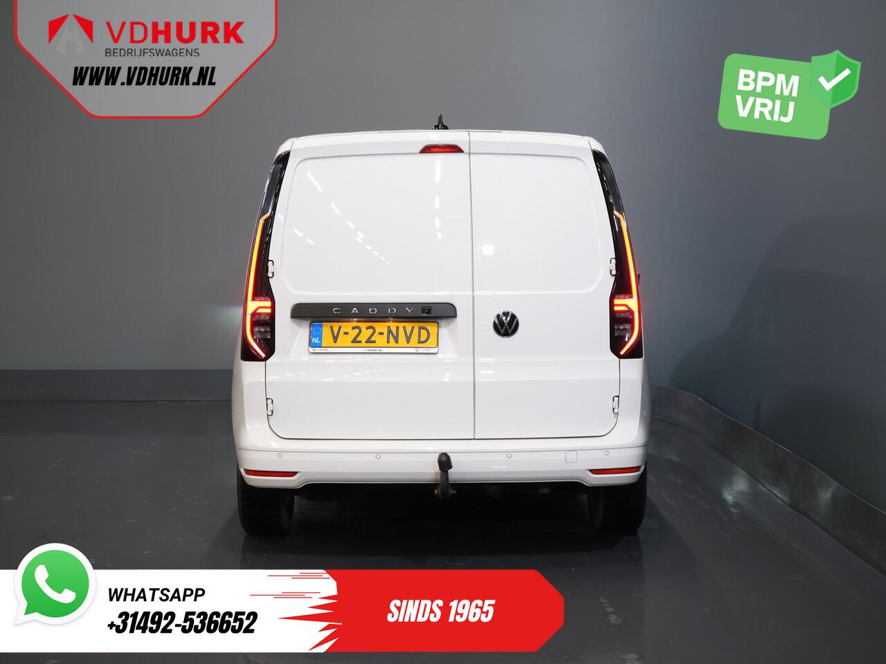 Volkswagen CADDY Cargo 2.0 TDI Aut. 125 pk 1st Edition/ Adapt. Cruise/ LED/ Standkachel/ Carplay/ LMV/ Trekhaak/ Camera/ PDC V+A/