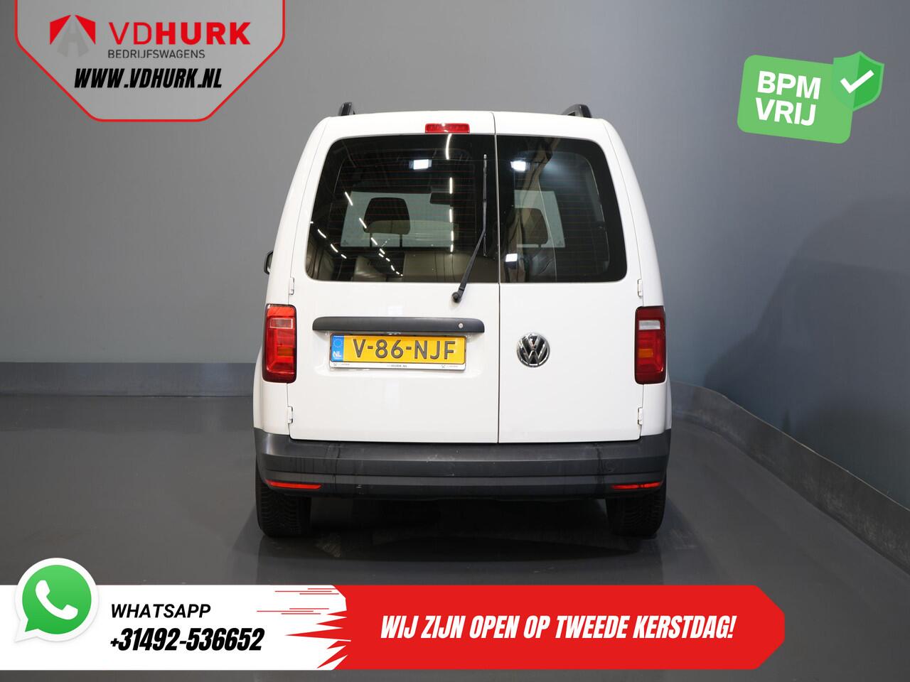 Volkswagen CADDY 1.0 TSI 100 pk Benzine BPM VRIJ! Airco/ Roofrails