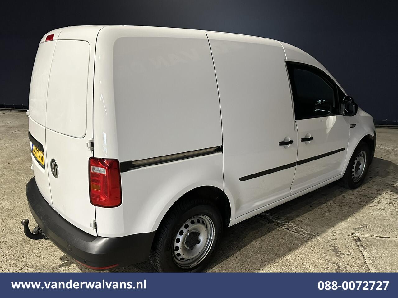 Volkswagen CADDY 2.0 TDI 102pk L1H1 Euro6 Airco | LED | Cruisecontrol | 1500kg Trekhaak Parkeersensoren, Zijdeur