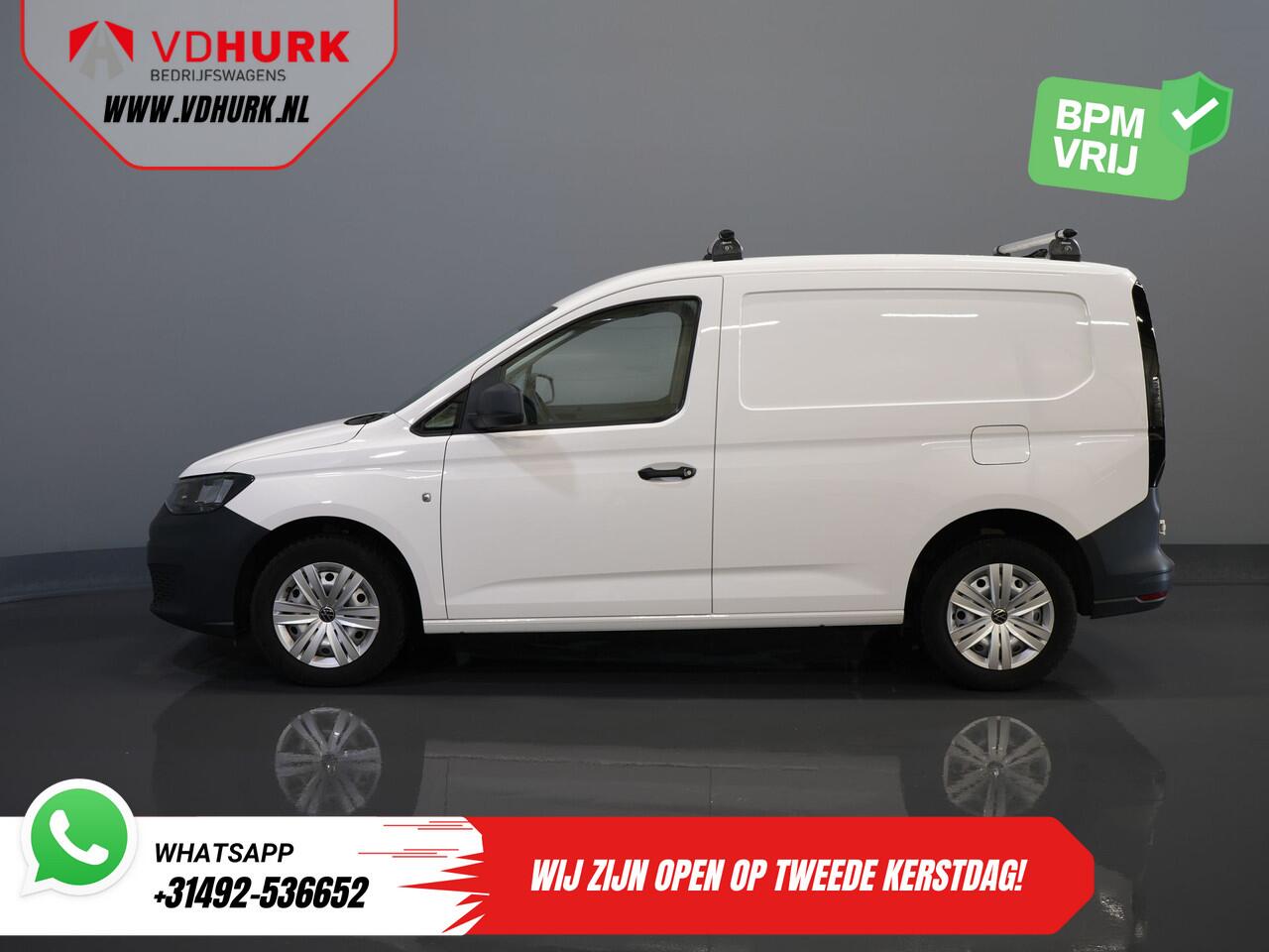 Volkswagen CADDY Cargo 1.5 TSI 115 pk BENZINE BPM VRIJ! Airco/ PDC/ DAB/ Dakdragers
