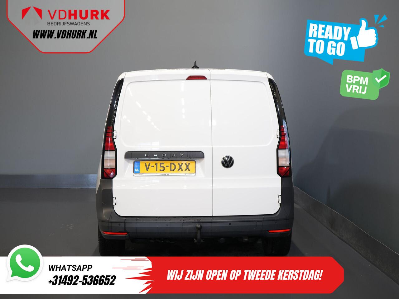 Volkswagen CADDY Cargo 2.0 TDI BPM VRIJ! NL Auto/ Carplay/ Cruise/ Airco/ PDC/ Trekhaak