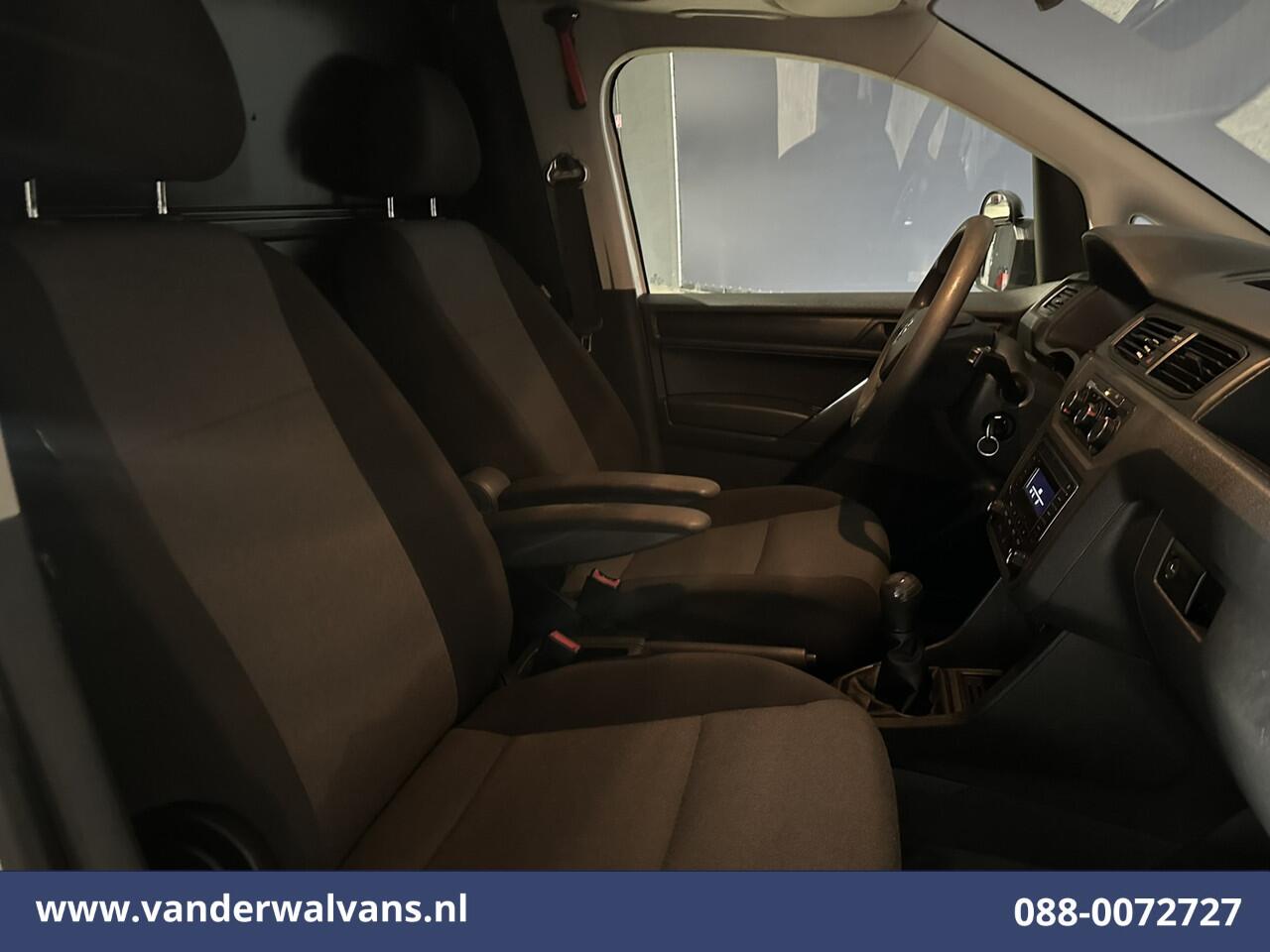 Volkswagen CADDY 2.0 TDI 102pk L1H1 Euro6 Airco | LED | Cruisecontrol | 1500kg Trekhaak Parkeersensoren, Zijdeur