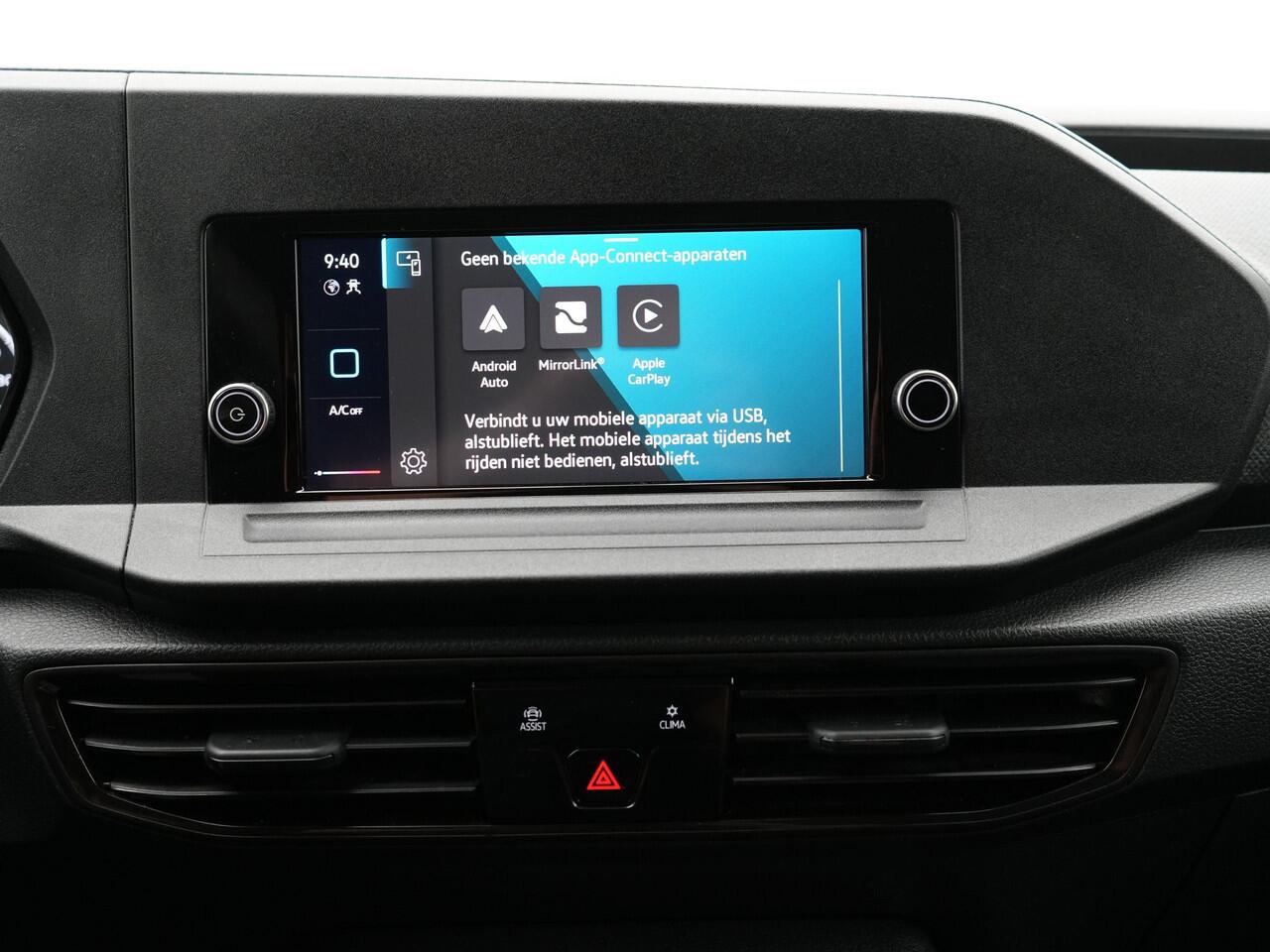 Volkswagen CADDY Cargo 2.0 TDI Comfort 122 pk Appl Carplay | Bluetooth | Parkeerhulp achter | Armleuning bestuurdersstoel | Climatecontrol | 12-2022