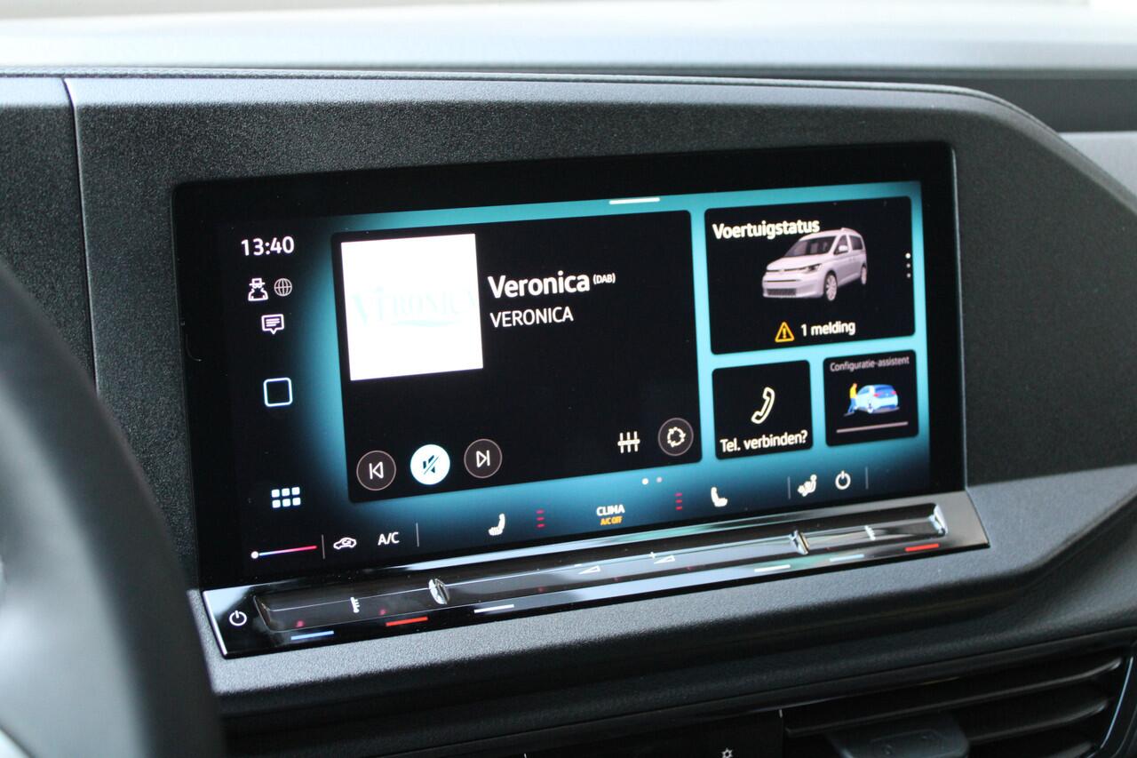 Volkswagen CADDY Cargo 2.0 TDI 122pk DSG7 - 2x Schuifdeur - Adaptive Cruise - Digital cockpit - LED koplampen - Stoelverwarming - Rijklaar