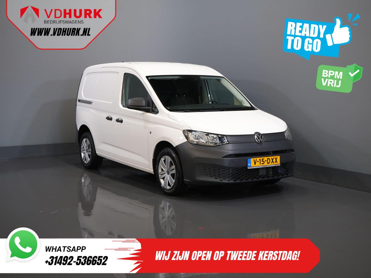 Volkswagen CADDY Cargo 2.0 TDI BPM VRIJ! NL Auto/ Carplay/ Cruise/ Airco/ PDC/ Trekhaak