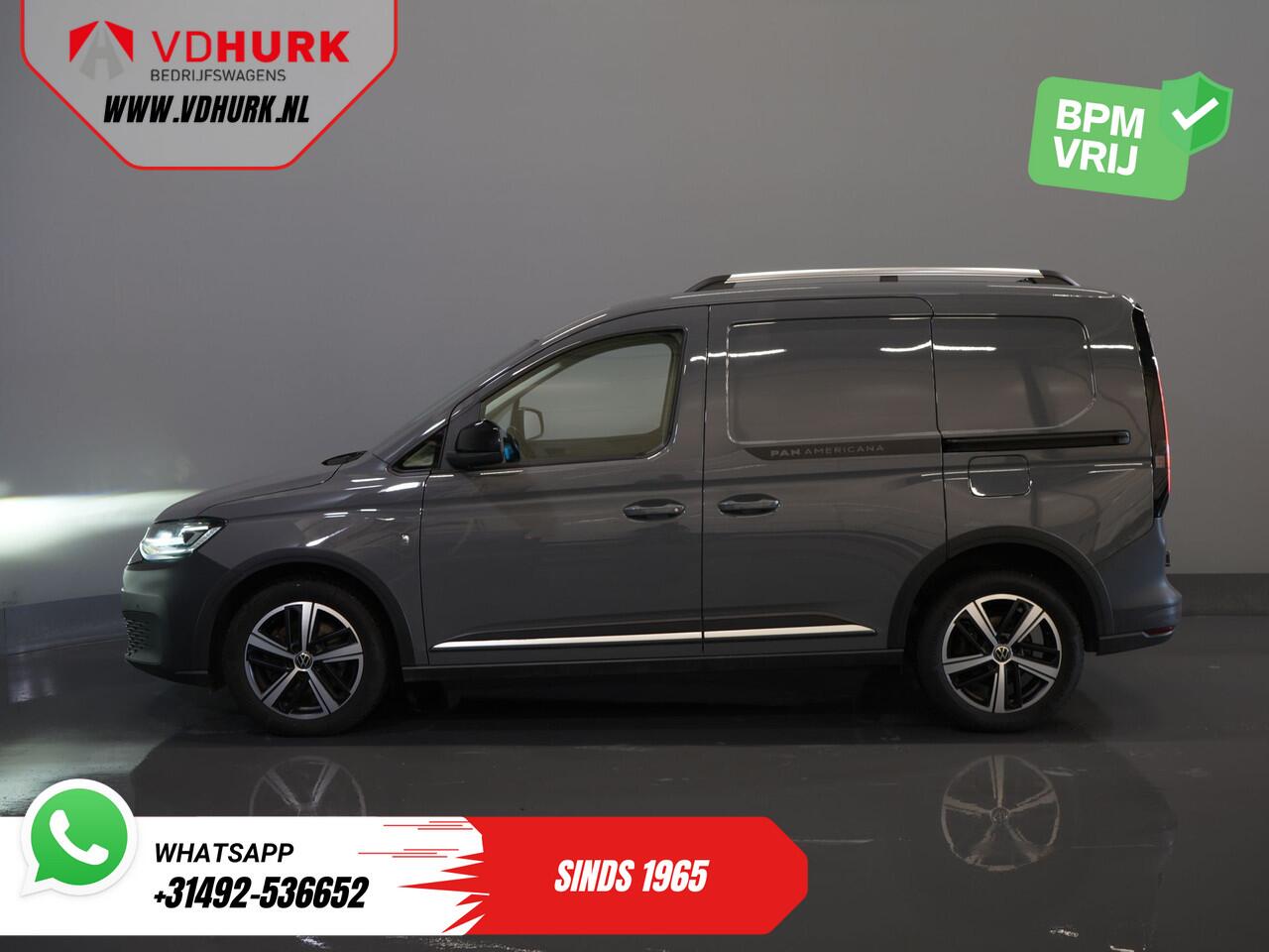 Volkswagen CADDY Cargo 2.0 TDI 125 pk DSG Aut. PanAmericana 2x Schuifdeur/ LED/ Adapt. Cruise/ VC/ Camera/ PDC