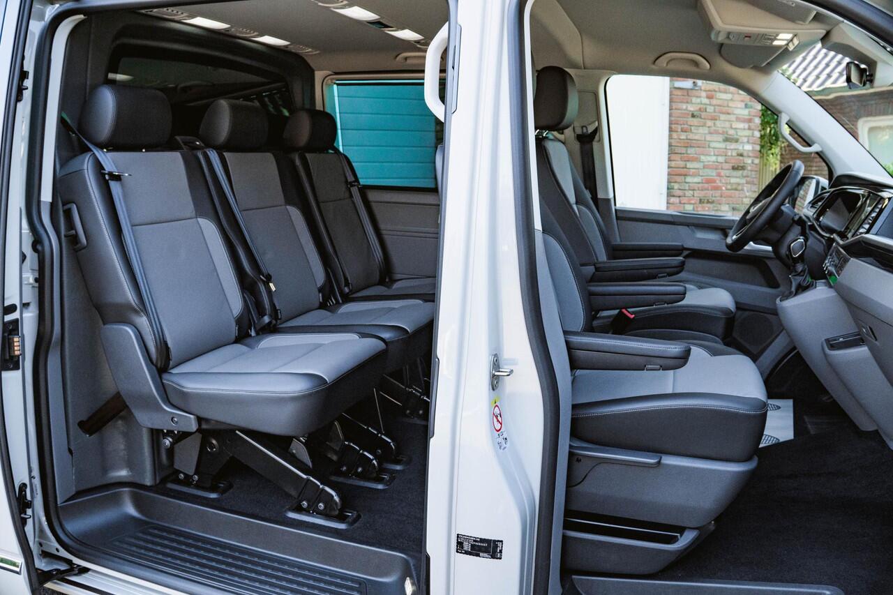 Volkswagen CARAVELLE T6.1 2.0 TDI 204 PK DSG L2H1 A-KLEP FULL OPTIONS ACC | LED | Leder | Side Assist | Privacy glass |