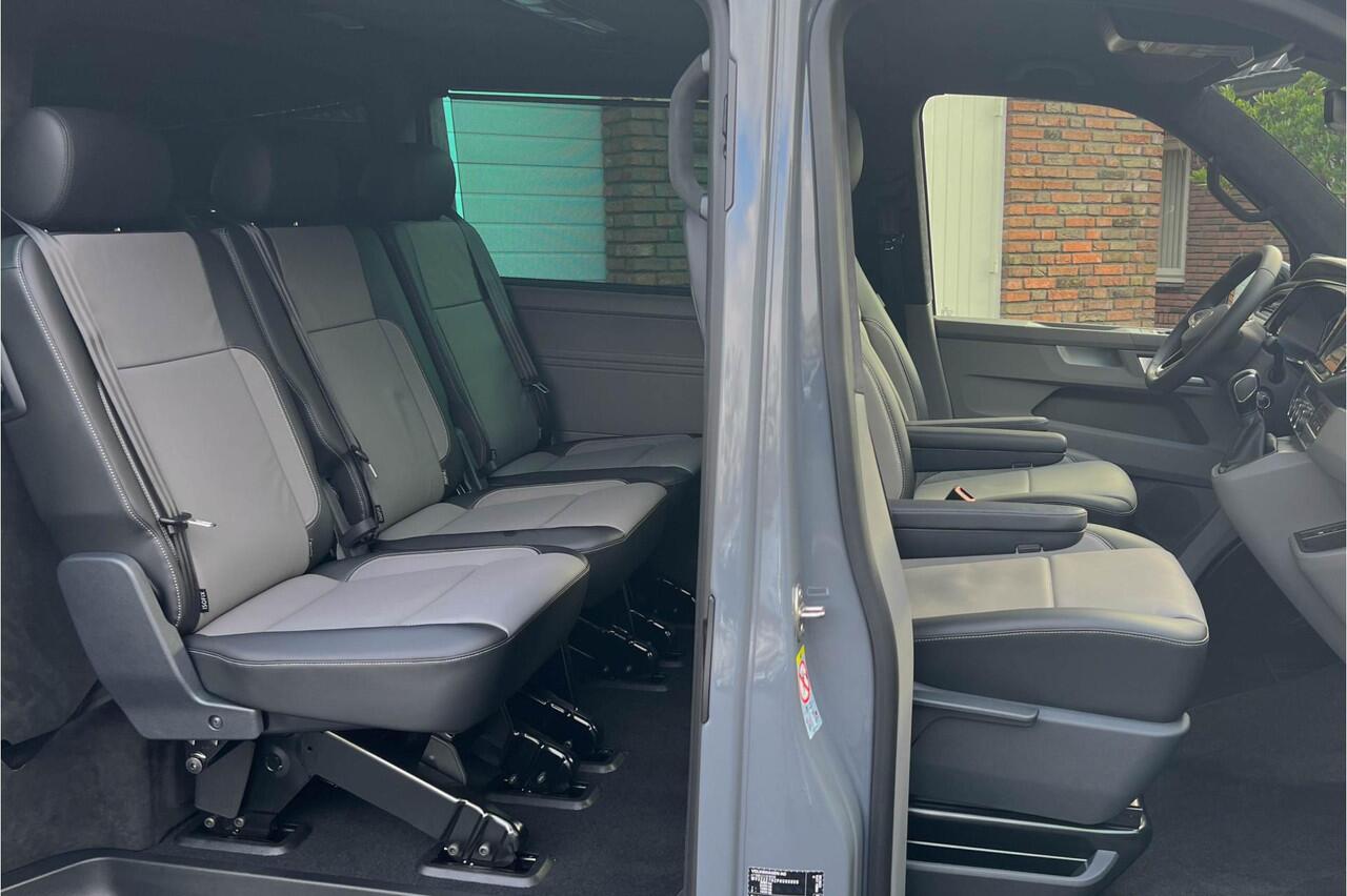 Volkswagen CARAVELLE T6.1 2.0 TDI 204 PK DSG L2H1 DUB/CAB A-KLEP ACC | ALPINE Audio | Leder | Side Assist | Alcantara hemel bekleding | LED |