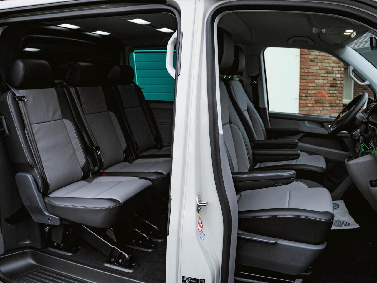 Volkswagen CARAVELLE T6.1 2.0 TDI 204 PK DSG L2H1 A-KLEP ACC | LED | Leder | Side Assist | Privacy glass |