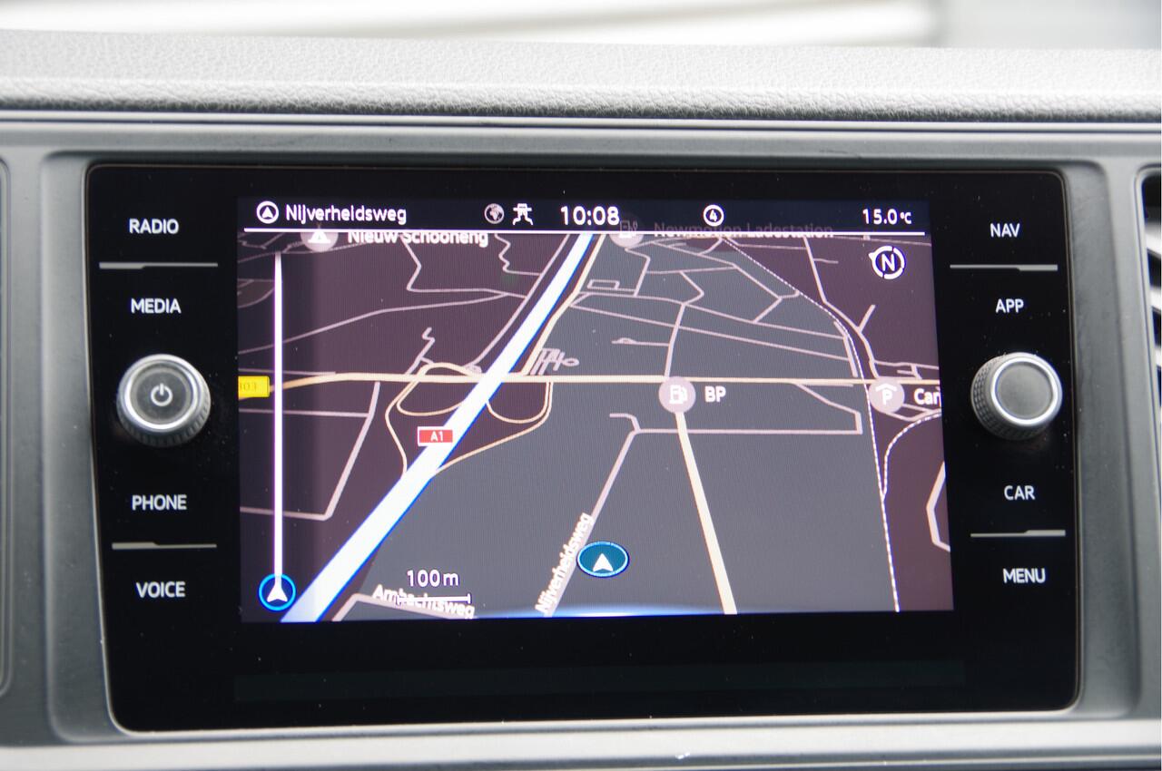 Volkswagen CRAFTER 35 2.0 TDI L3H2 DC 6P, 140PK AUT. LEDER, TREKHAAK, CAMERA, NAVI, AIRCO, APPLE CARPLAY/ANDROID AUTO, DUBBELE CABINE, DUBBEL CABINE