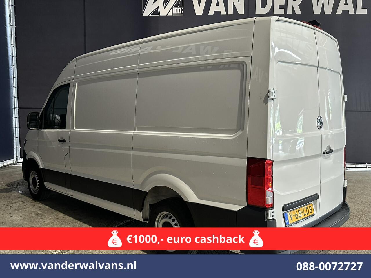 Volkswagen CRAFTER 2.0 TDI 140pk L3H3 L2H2 Euro6 Airco | Camera | Apple carplay | Android auto bijrijdersbank, 3000kg trekvermogen