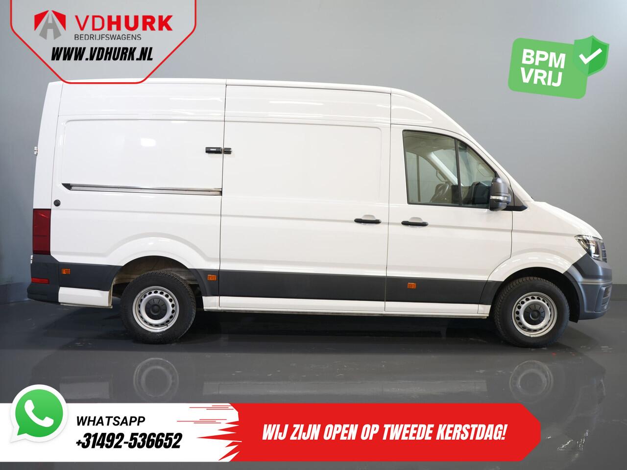 Volkswagen CRAFTER 35 2.0 TDI 140 pk L3H3 BPM VRIJ! 270Gr. Deuren/ Carplay/ Climate/ Camera/ Cruise