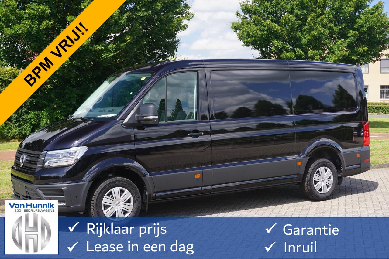 Volkswagen CRAFTER 35 177PK L3H2 AUT Facelift BPM VRIJ!! 13" Navi, Cam, Gev. Stoel, Alarm, LED!! NR. 345
