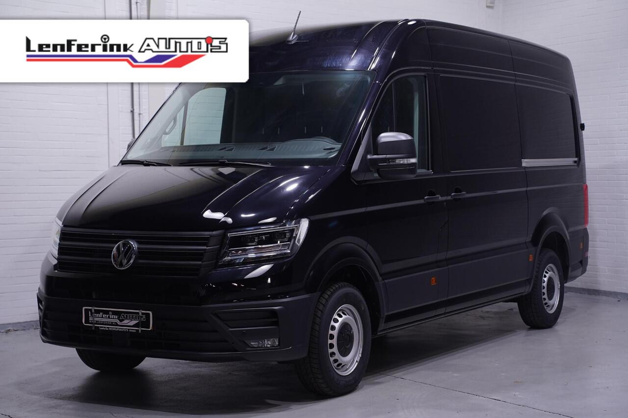 Volkswagen CRAFTER 2.0 TDI 177 pk DSG Aut. L3H3 Nieuw BPM vrij Navi 2x Schuifdeur, LED Koplampen, Trekhaak met 1/2 Opstap, 3-Zits