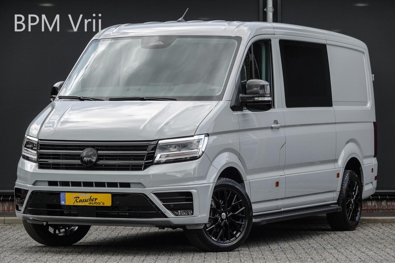 Volkswagen CRAFTER L3H2 | 177Pk Aut. | Dubbele Cabine | Nieuw Model | 10,4'' Navigatie | 19'' | Traffic Grey
