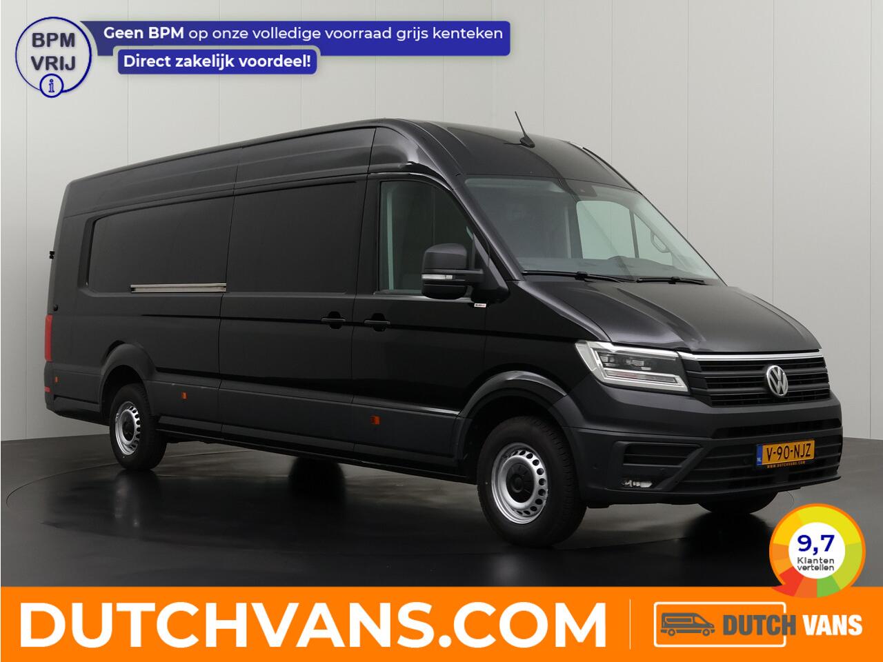 Volkswagen CRAFTER 2.0TDI 177PK DSG Automaat L5H3 XXL | Led | Luchtvering | Navigatie | Camera | 3-Persoons | Betimmering | Airco | Cruise