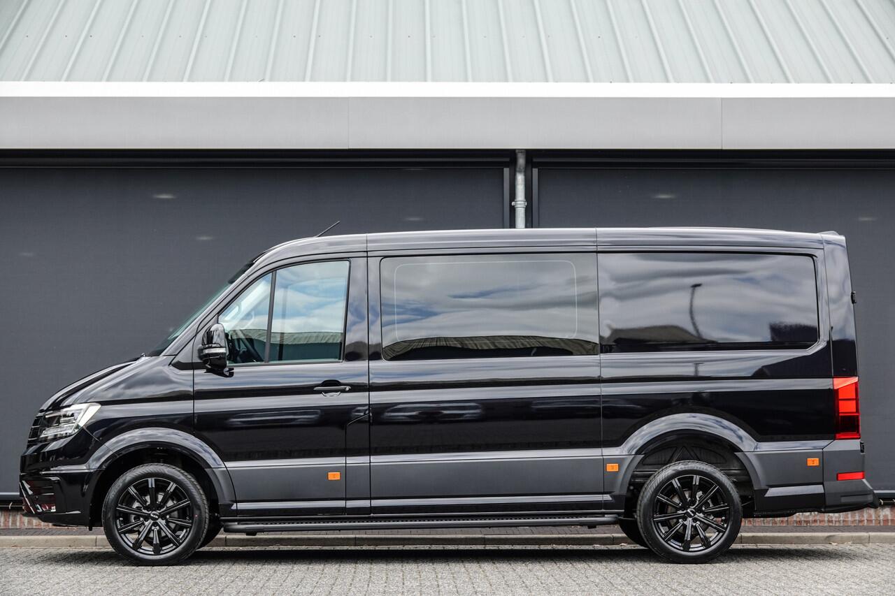 Volkswagen CRAFTER L3H2 | 177Pk Aut. | Dubbele Cabine | Nieuw Model | 10,4'' Navigatie | 19'' | Deep Black